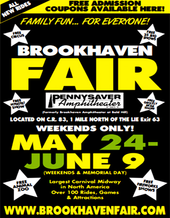 12th Annual Brookhaven Fair at Bald Hill Cultural Park - Long Island