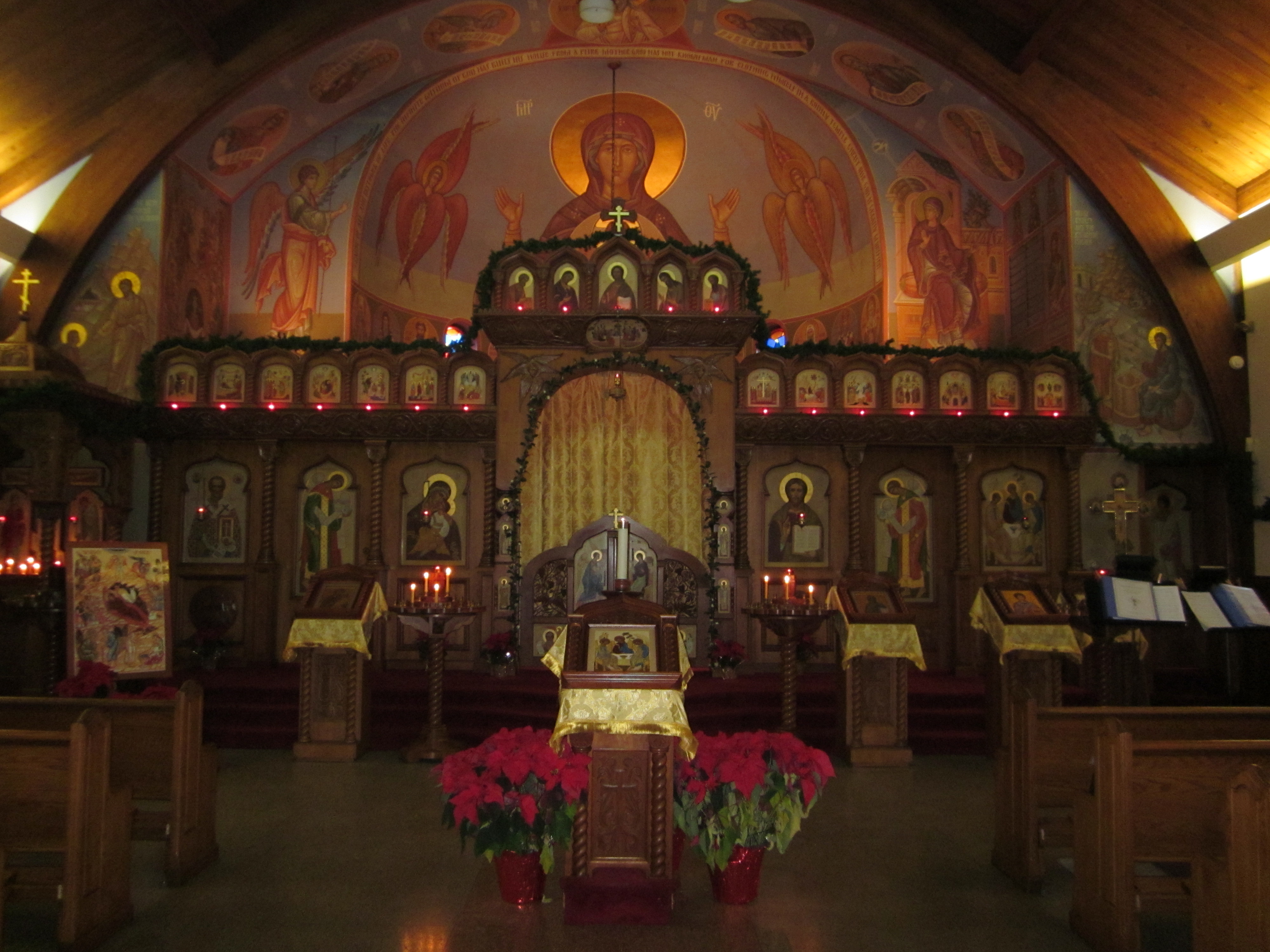 Christmas Day Liturgy 2014 at Holy Trinity Orthodox Church Long Island