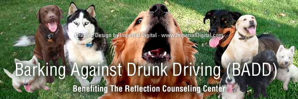 Barking Against Drunk Driving (BADD) Benefiting The Reflection Counseling Center - Long Island, New York