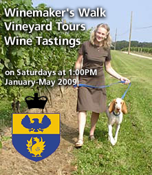 Winemaker's Walk · Vineyard Tours and Wine Tastings at the Castello di Borghese Vineyard and Winery