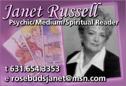 Janet Russell Psychic · Medium · Spiritual Reader