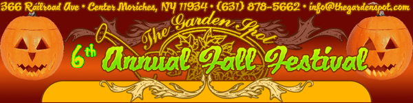 Annual Fall Festival - The Garden Spot - Center Moriches, Long Island, New York