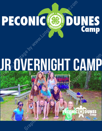 Peconic Dunes 4-H Camp Jr. Overnight Camp Grades 3-5 Summer 2016 Long