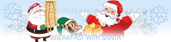 Breakfast with Santa on Long Island New York