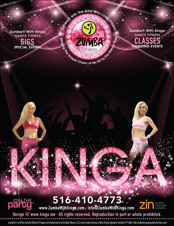 Zumba with Kinga offers European style fitness gigs for special events, benefit fundraisers and private/corporate parties.