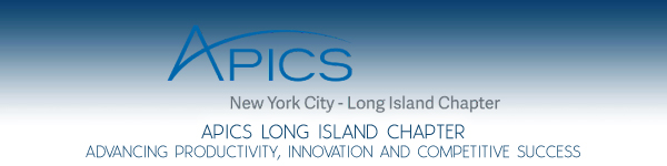 APICS Long Island Chapter - Advancing Productivity Innovation ...
