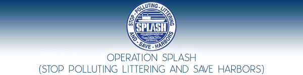 Operation SPLASH (Stop Polluting Littering And Save Harbors) - Long Island, New York