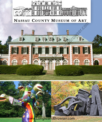 Nassau County Museum of Art - 145 Acres of Art, Gardens and Sculpture - Roslyn Harbor Nassau County Long Island New York